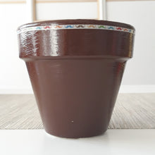 Load image into Gallery viewer, Mustache Planter- Brown