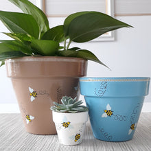 Load image into Gallery viewer, Honey Bee Planter- 6 inch Wide