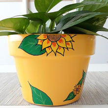Load image into Gallery viewer, Sunflowers and Marigolds Planter