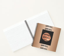 Load image into Gallery viewer, Spiral notebook with strawberry moon
