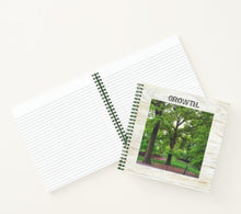 Load image into Gallery viewer, Spiral notebook with tree on cover
