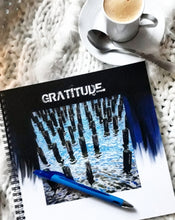 Load image into Gallery viewer, Spiral Notebook with water on cover
