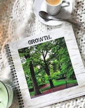 Load image into Gallery viewer, Spiral notebook with tree on cover
