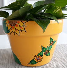 Load image into Gallery viewer, Sunflowers and Marigolds Planter
